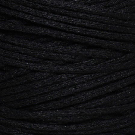 Loren Cotton Macrame Siyah - R004 - 34359