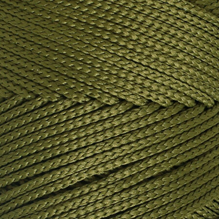 Loren Polyester Soft Macrame Yeşil El Örgü İpi - LM010 - 34429