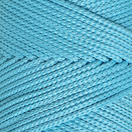Loren Polyester Soft Macrame Turkuaz El Örgü İpi - LM045 - 34447