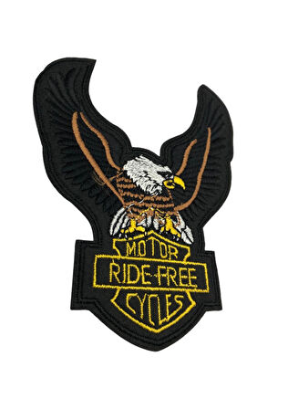 Aplike Ütü İle Yapışan Kartal Arma 7x4 cm