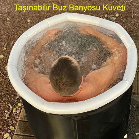 Buz Banyosu Terapisi İçin Özel Tasarım Soğuk Terapi Küveti  Kas Yenilenmesi Rahatlama İçin İdeal