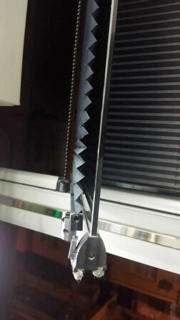 Plise Perde Cam Balkon Perdesi - Ev Perdesi Premium Serisi ( Askılı veya Vidalı)