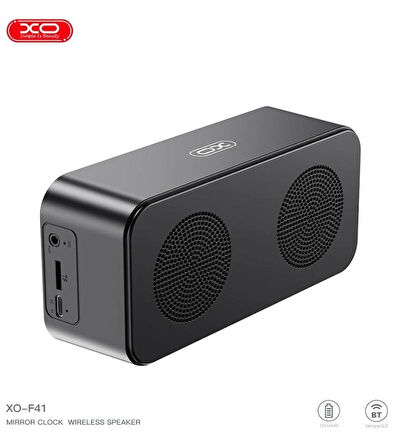 Çok Fonksiyonlu Akıllı Ayna Saat F41,bluetooth 5.3 Hoparlör,fm Radyo,alarm