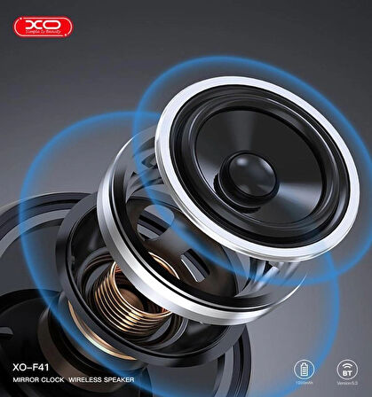 Çok Fonksiyonlu Akıllı Ayna Saat F41,bluetooth 5.3 Hoparlör,fm Radyo,alarm
