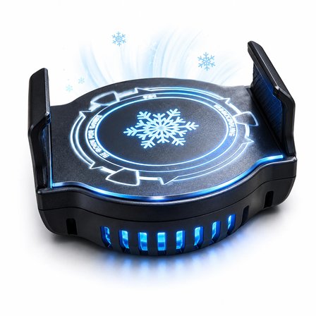F01 RGB Telefon Soğutucu Fan | 4500 RPM Yüksek Hızlı Mobil Oyun Soğutucusu | Sessiz Çalışma | Evrensel Uyumlu