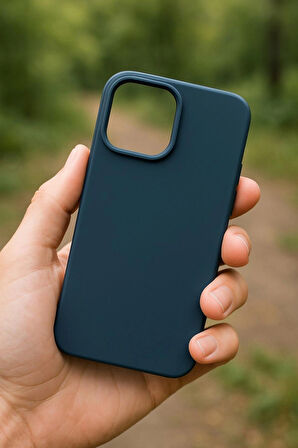 iPhone 14 Plus Lansman Kılıf “Cam Hediyeli” İz Bırakmaz Gizli Magsafe’li Kadife İç Ultra Koruma