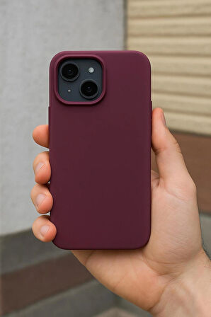 iPhone 15 Pro Max Lansman Kılıf “Cam Hediyeli” İz Bırakmaz Gizli Magsafe’li Kadife İç Ultra Koruma