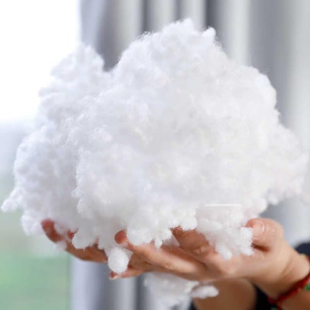 5 KG %100 BONCUK ELYAF YASTIK YORGAN OYUNCAK MALZEMESİ