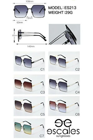 Unısex UV-400 Korumalı Güneş Gözlüğü