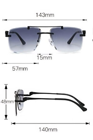 Unısex UV-400 Korumalı Güneş Gözlüğü