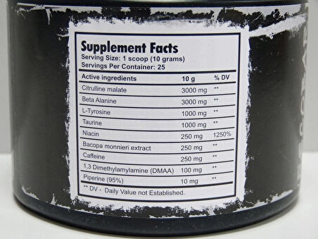 ESCOBAR DMAA PREWORKOUT