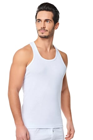 Seher Yıldızı Erkek Ribana Sporcu Atlet Beyaz 0058