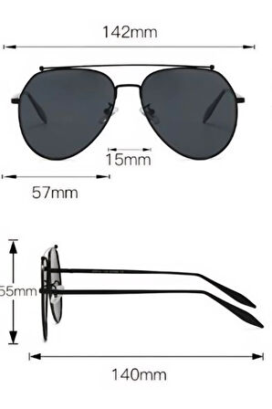 Unısex Polarize Korumalı Polıce Güneş Gözlüğü