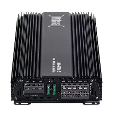 MoBass 5 Kanal 130WX4CH + 350W RMS Bass Kontrollü Oto Amfi MB-3000.5