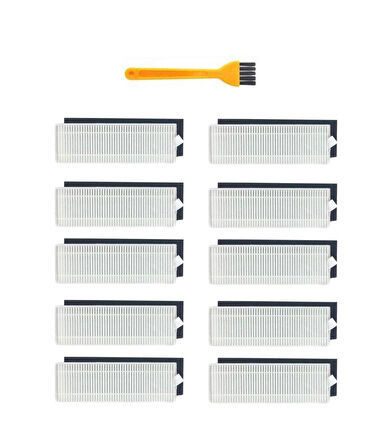 Xiaomi Essential MJSTG1 Uyumlu Yedek Hepa Filtre ve Temizleme Fırçası-11 Parça