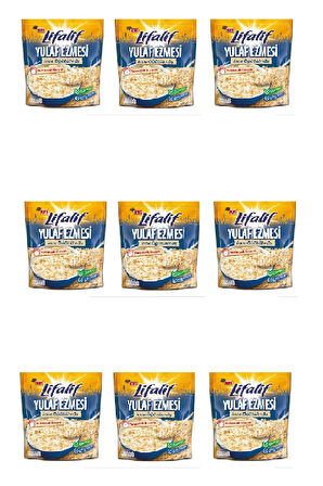 Lifalif Ince Öğütülmüş Yulaf Ezmesi 350 G X 9 Adet
