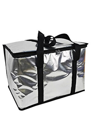 Ekstra Korumalı İçi Dışı Termal Et Taşıma Çantası - 50 cm x 35 cm x 35 cm - Piknik Kamp Çantası