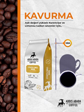 Etiyopya Single Origin 1000 Gr. French Press