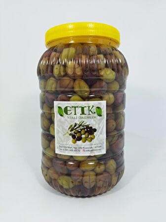 Manzalina Cinsi Dilme Tatlanmış Zeytin 3 Kg