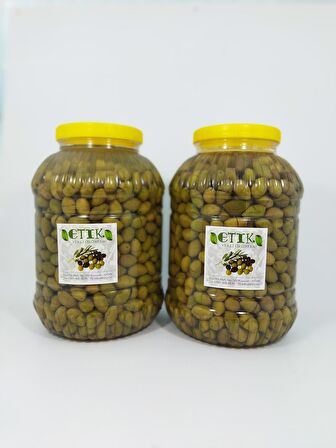 Çekiçke Cinsi (Küçük Boy) Kırma Tatlanmış Zeytin 2'li Paket 5 Kg+5 Kg