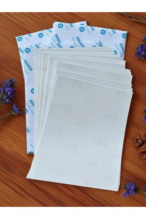 25 Adet Yapışkanlı Etiket Parlak Kuşe 7X10 Ebat