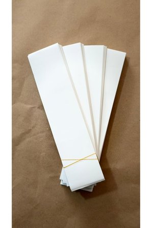 7x29,7 cm 1. Hamur Etiket Sticker – Inkjet & Lazer Yazıcı Uyumlu – 5’li Paket – Beyaz Baskı Etiketi