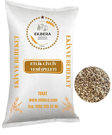 EKBERA - Etlik Civciv Yemi (Pelet) 10 KG – Hızlı Gelişim ve Dengeli Beslenme