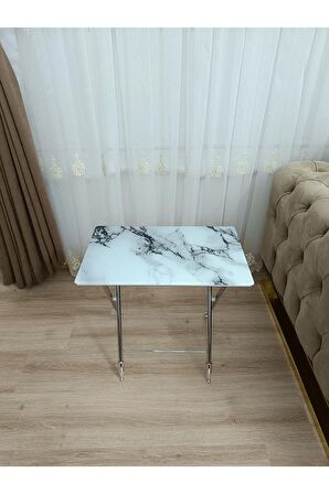 Çanta Zigon Sehpa, 4'lü Sehpa, Servis Sehpası, Camlı Sehpa, Krom Sehpa, Katlanır Sehpa