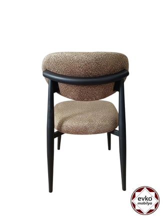EVKO MOBİLYA İnci Sandalye, Mutfak Salon Sandalyesi, 2 Adet Sandalye, Metal Sandalye, Yemek Sandalyesi, Otel Cafe Restoran Sandalyesi