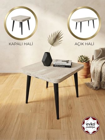Evko Mobilya Lena Sehpa, Yan Sehpa, Zigon Sehpa, Orta Sehpa, Akıllı Sehpa, Büyüyebilen Sehpa, Ahşap Sehpa