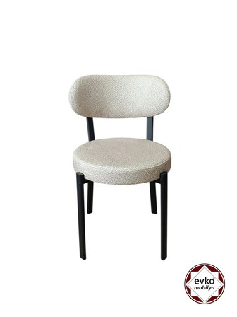 EVKO MOBİLYA Smart Sandalye, Mutfak Salon Sandalyesi, 2 Adet Sandalye, Metal Sandalye, Yemek Sandalyesi, Otel Cafe Restoran Sandalyesi