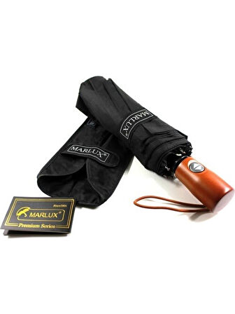 Marlux Wood Series Tam Otomatik Unisex Şemsiye