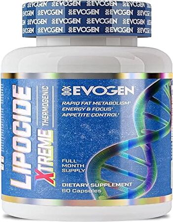 Evogen Lipocide Xtreme Fat Burner Yohimbine 60 Kapsül