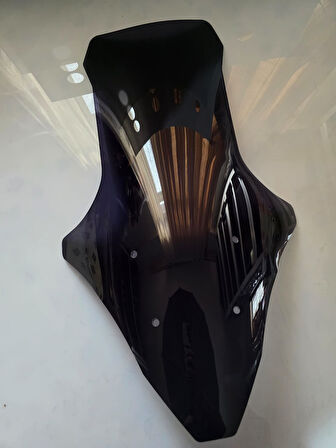 MOTOCAM Revolt Rm5 Siperlik Ön Cam 2020-2022 Model 78cm Siyah Renkli 4mm