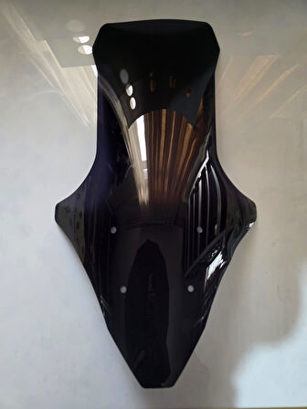 MOTOCAM Revolt Rm5 Siperlik Ön Cam 2020-2022 Model 78cm Siyah Renkli 4mm