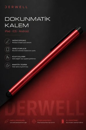 Evrensel Dokunmatik Tablet Kalemi iPad iOS Android Telefon Uyumlu Akıllı Çizim Yazım Kalemleri Hassas İnce Uçlu Renkli Metal Gövde Telefon Koruyucu Stylus Pen Çizim Kalemi Seti