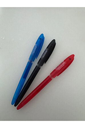 Roller Kalem Signo Gelstick Jel Bilye Uç 0.7 MM Mavi Siyah Kırmızı (3 Adet)