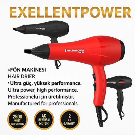 EXELLENT W6400 FÖN MAKİNASI