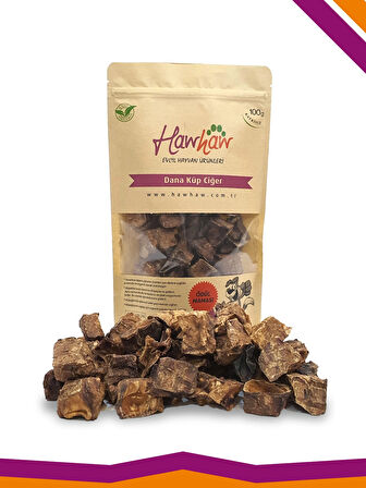 Hawhaw Dana Küp Ciğer %100 Naturel Köpek Çiğneme Ödül Maması 100 Gr.