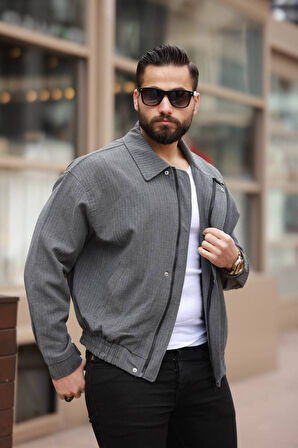 Unisex Yeni Sezon Kapitone Dolgulu Oversize Vintage