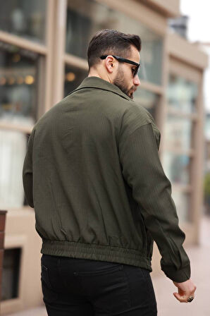 Unisex Yeni Sezon Kapitone Dolgulu Oversize Vintage