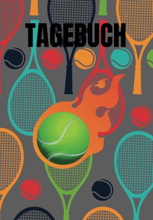 Independently published Tagebuch für Kinder Jungen und Mädchen Buch Tennis Design Soft Cover (German Edition)