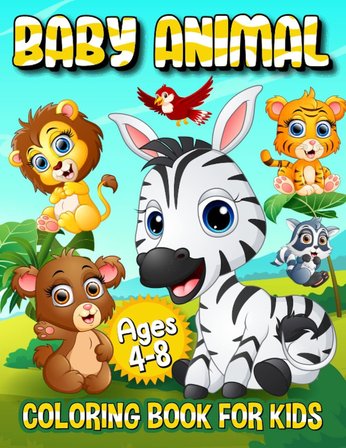 Independently published 50 Baby Animal Coloring Pages for Kids