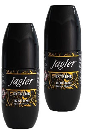 Jagler Extreme Roll On Deodorant 50ml – Maksimum Koruma ve Yoğun Ferahlık 2 ADET