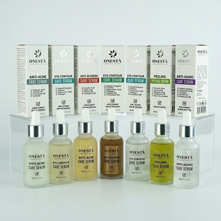 ONESTÀ Laboratories Eye Contour Care Serum Peptit Kompleksi, Kafein, Hyalüronik Asit, Kolajen ve B3 Vitaminli Göz Çevresi Bakım Serumu 30 ml
