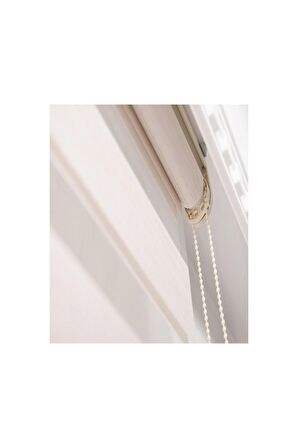 Ithal Bambu Krem Alüminyum Kasa Zebra Perde Eteksiz