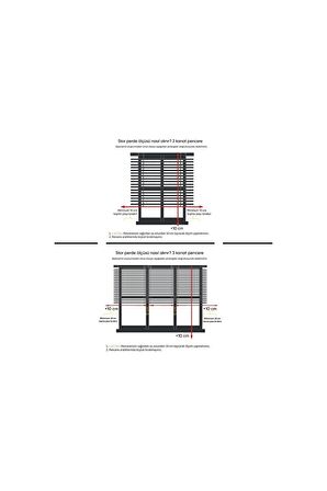 Beyaz Pliseli Alüminyum Kasa Zebra Perde Etekli