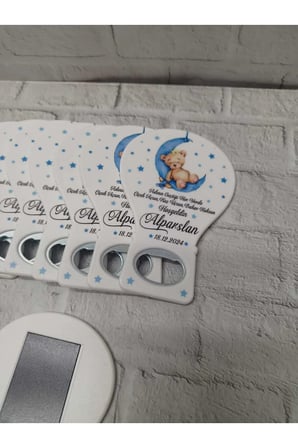20 Adet Balon Magnet Açacak Yeni Doğan, Doğum Günü, Sünnet, Nişan, Söz, Düğün Hediyelik