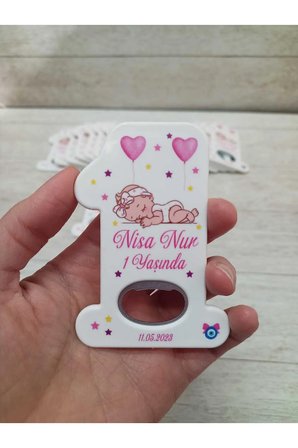 20 Adet Bir Magnet Açacak Yeni Doğan, Doğum Günü, Sünnet, Nişan, Söz, Düğün Hediyelik