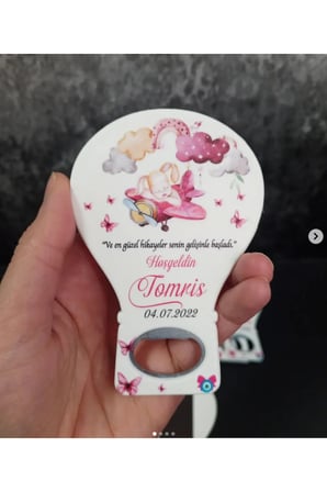 20 Adet Balon Magnet Açacak Yeni Doğan, Doğum Günü, Sünnet, Nişan, Söz, Kırmızı Uçaklı Model